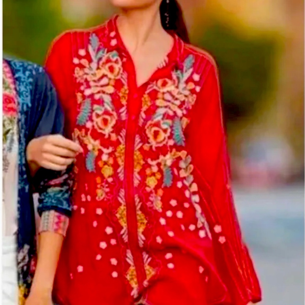 NWT Johnny Was Lyndsey Tunic, size medium.